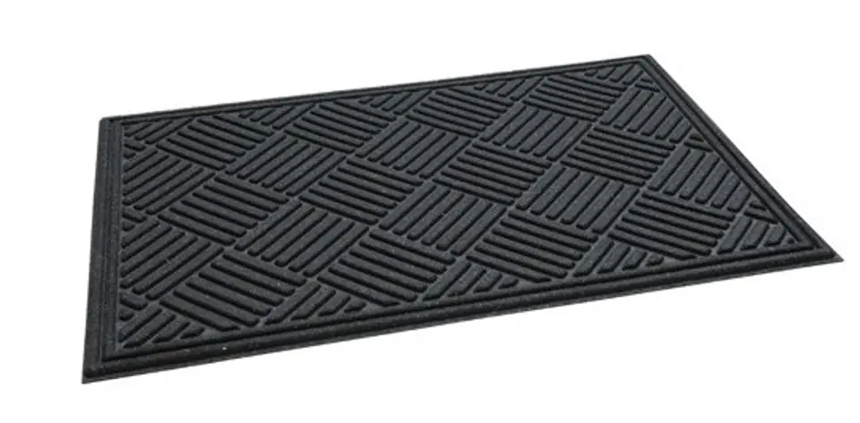 WYCIERACZKA ECO RIB -CROSSHATCH 60X90 BLACK w sklepie Wasserman.eu