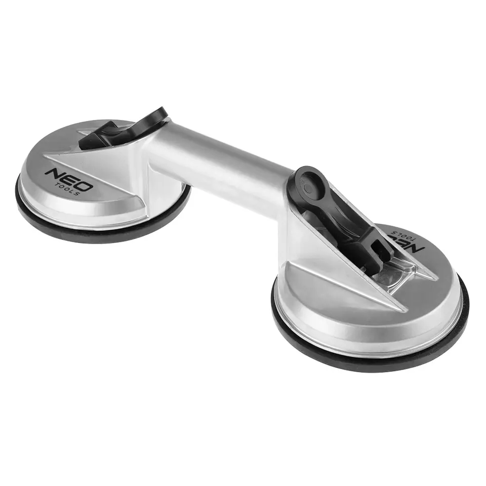 ⁨Glass suction cup aluminium, double, 100 kg⁩ at Wasserman.eu