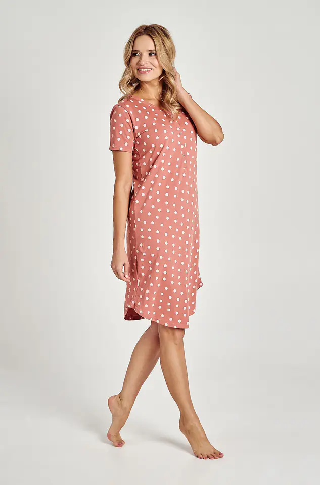 ⁨KOSZULA TARO 3129 IVY SS24 (kolor pudrowy róż, rozmiar L)⁩ w sklepie Wasserman.eu