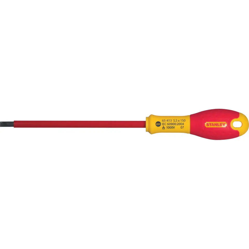 ⁨654110 FatMax VDE screwdriver slotted 3.5x75mm [Z]⁩ at Wasserman.eu