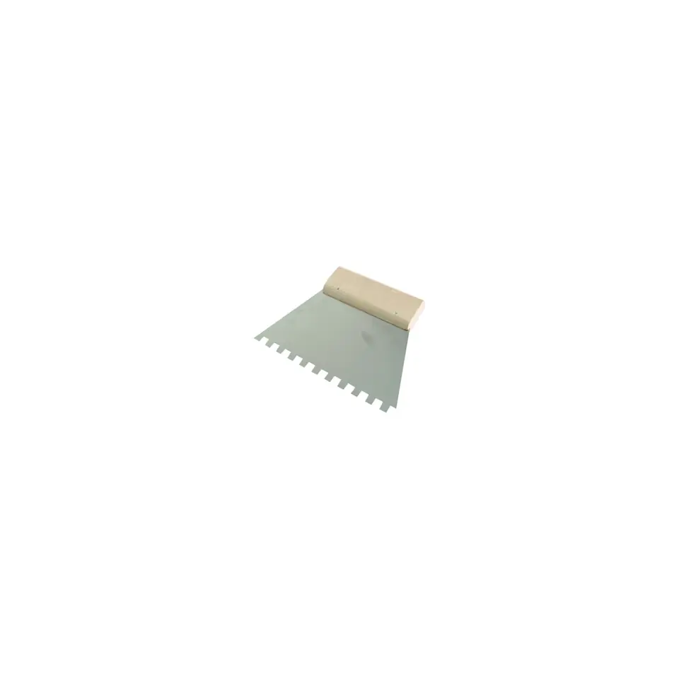 ⁨ADHESIVE SPREADING SPATULA - 180 MM, "6*6"⁩ at Wasserman.eu