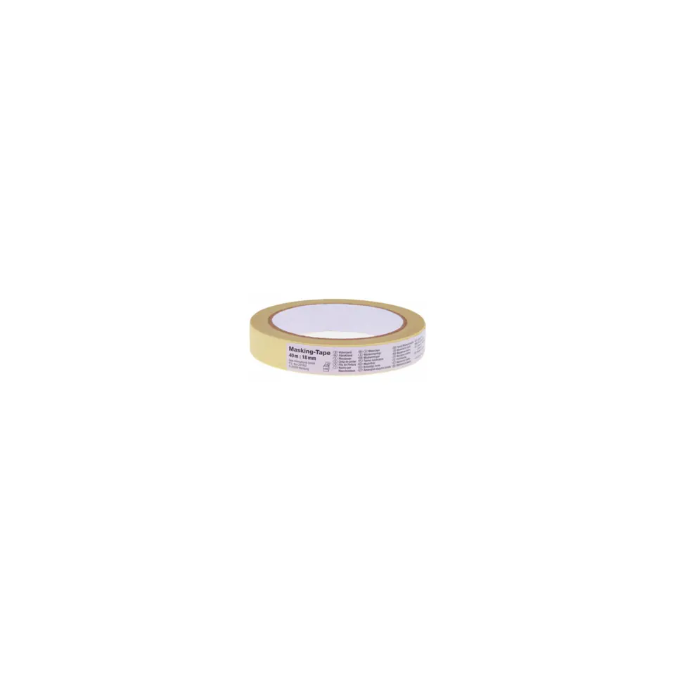 ⁨Paper Masking Tape For Interior 40m:38mm (h0830800)⁩ at Wasserman.eu