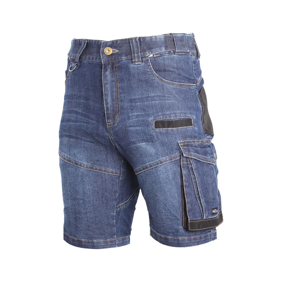 ⁨JEANS SHORTS, BLUE, STRETCH, REINFORCEMENTS, "S", CE, LAHTI⁩ at Wasserman.eu