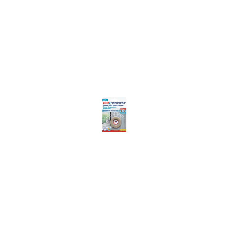 ⁨Mounting tape transparent 5m 19mm 66965-00007-00⁩ at Wasserman.eu