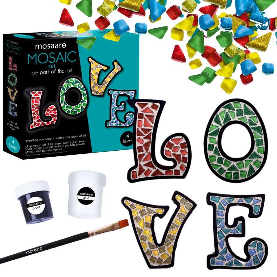 ⁨Creative Mosaic Kit - Love MA4003⁩ at Wasserman.eu