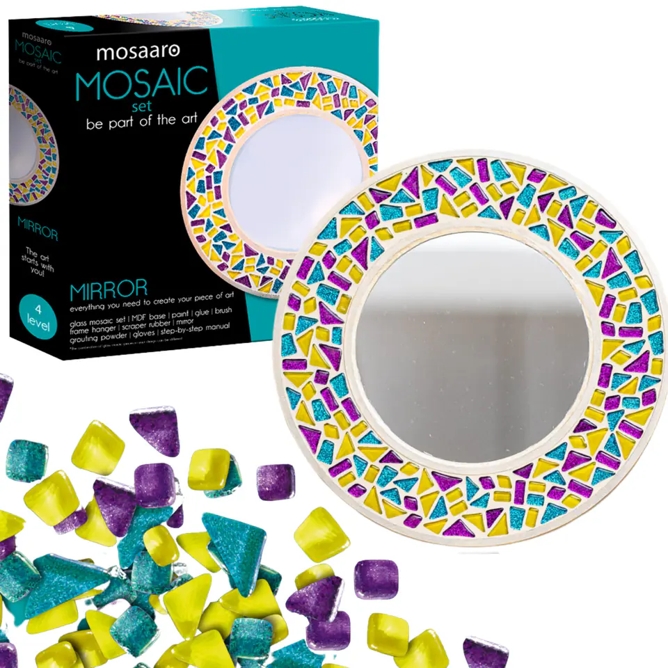 ⁨Creative Mosaic Kit Mirror MA4004⁩ at Wasserman.eu