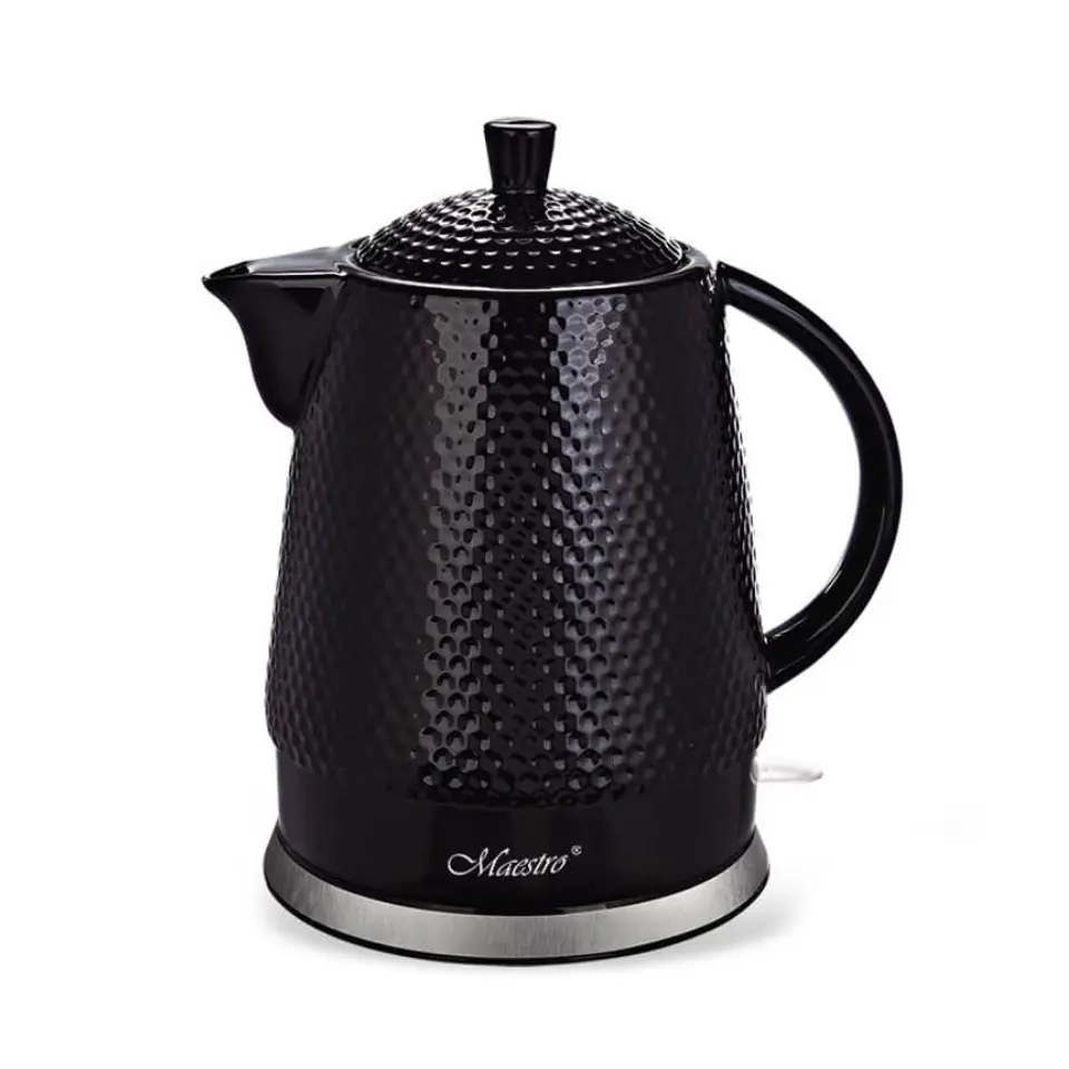 ⁨MAESTRO MR-069-BLACK ceramic electric kettle⁩ at Wasserman.eu