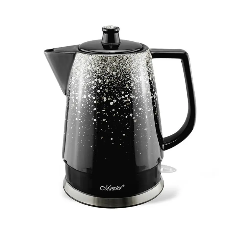 ⁨MAESTRO MR-074-SILV ceramic electric kettle⁩ at Wasserman.eu