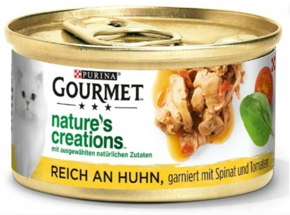 ⁨GOURMET GOLD Nature's Creation - mokra karma dla kota - 85g⁩ w sklepie Wasserman.eu