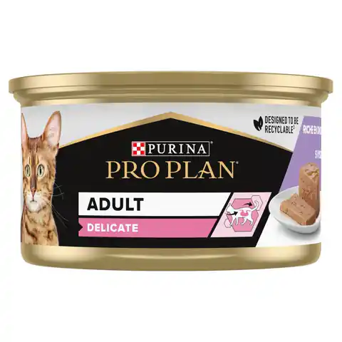 ⁨PURINA Pro Plan Delicate Turkey - wet cat food - 85 g⁩ at Wasserman.eu