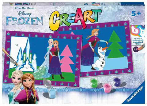 ⁨CreArt dla dzieci Junior: Frozen 2 Królowa śniegu⁩ w sklepie Wasserman.eu