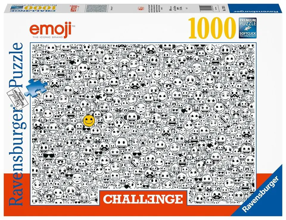 ⁨Puzzle 1000 Challenge Emoji⁩ w sklepie Wasserman.eu