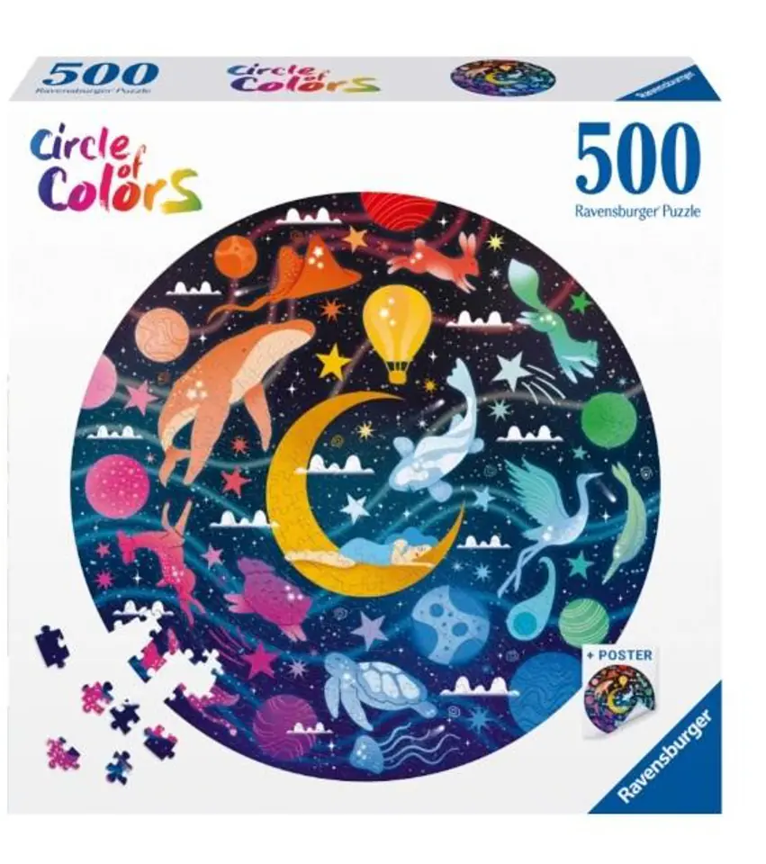 ⁨Puzzle 2D 500 Paleta kolorów. Marzenia⁩ w sklepie Wasserman.eu