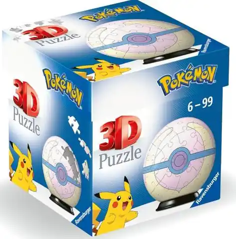⁨Puzzle 3D Kula: Pokemon Heal Ball⁩ w sklepie Wasserman.eu