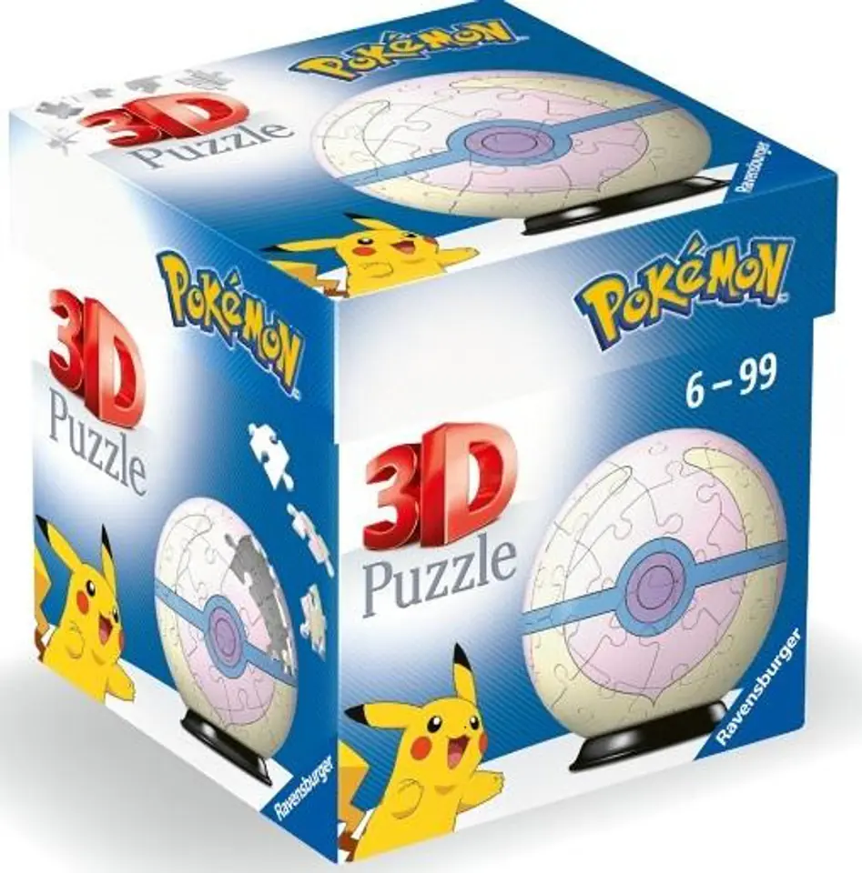 Puzzle 3D Kula: Pokemon Heal Ball w sklepie Wasserman.eu