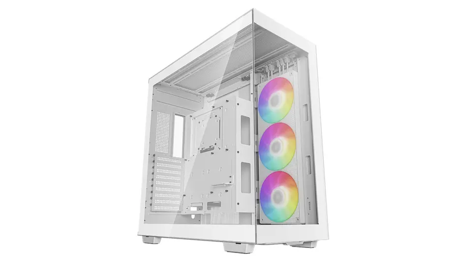 ⁨Deepcool | Full Tower Gaming Case | CH780 WH | Side window | White | ATX+ | Power supply included No | ATX PS2⁩ w sklepie Wasserman.eu