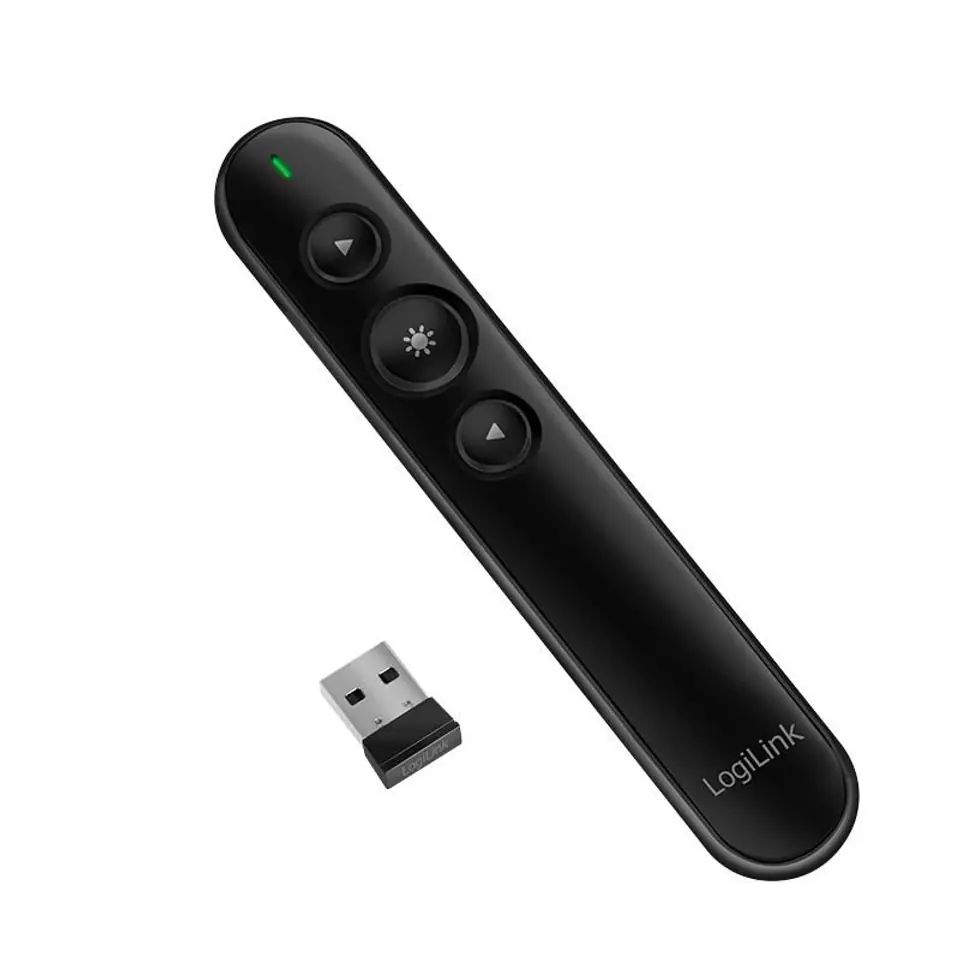 ⁨LogiLink Wireless Presenter Rf Black⁩ w sklepie Wasserman.eu