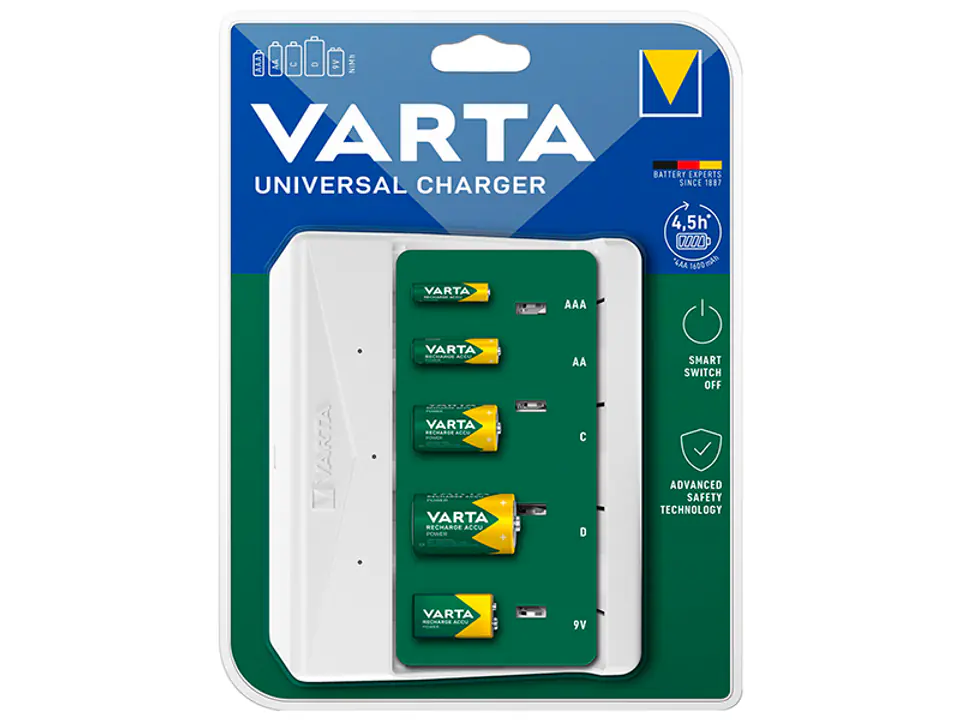 ⁨Ładowarka UNIVERSAL CHARGER 57658  VARTA⁩ w sklepie Wasserman.eu