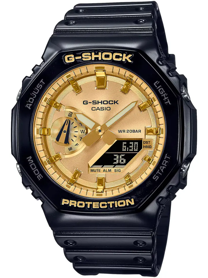 ⁨Zegarek Casio G-Shock GA-2100GB-1AER⁩ w sklepie Wasserman.eu