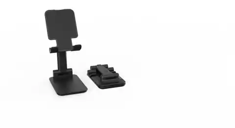 ⁨Phone and Tablet Stand S9 Black⁩ at Wasserman.eu
