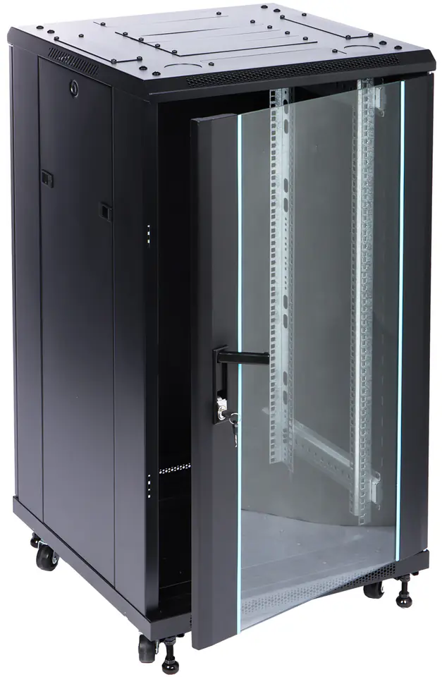 SZAFA RACK STOJĄCA EPRADO-R19-22U/600FW-BLUE w sklepie Wasserman.eu