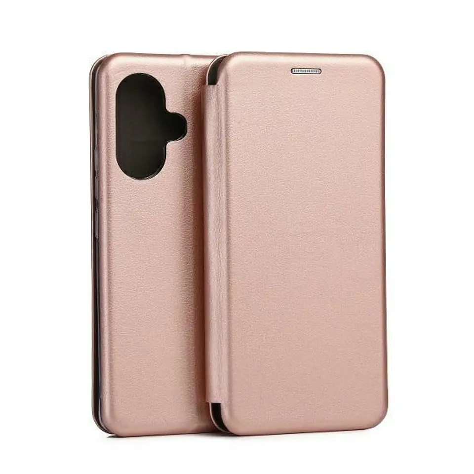 ⁨Beline Etui Book Magnetic Xiaomi Redmi Note 13 Pro+ 5G różowo-zloty/rose gold⁩ w sklepie Wasserman.eu