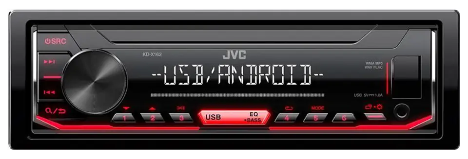 ⁨JVC KD-X162 Digital Media Receiver⁩ at Wasserman.eu