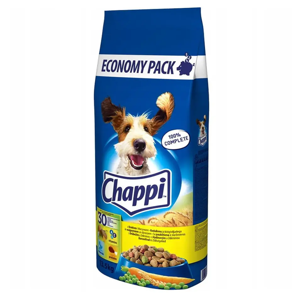 CHAPPI with poultry and vegetables - dry dog food - 13,5kg at Wasserman.eu