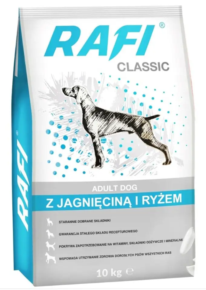 ⁨DOLINA NOTECI Rafi z jagnięciną i ryżem - sucha karma dla psa - 10kg⁩ w sklepie Wasserman.eu