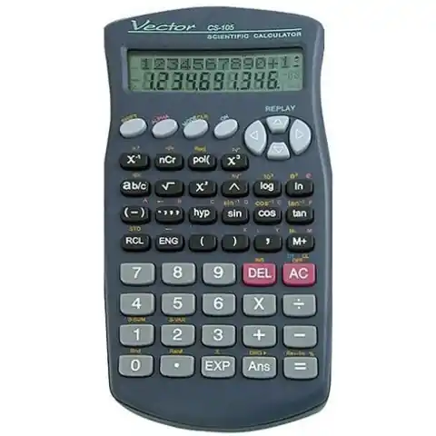 ⁨Kalkulator VECTOR CS-105 nauk. 240 funkcji⁩ w sklepie Wasserman.eu