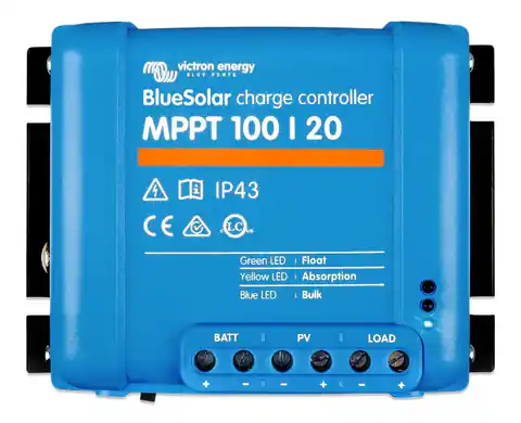 ⁨Victron Energy Regulator ładowania Blue Solar MPPT 100V/20A⁩ w sklepie Wasserman.eu