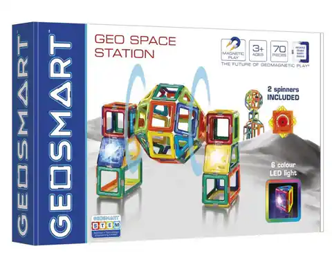 ⁨Geo Smart Space Station (70 części) IUVI Games⁩ w sklepie Wasserman.eu