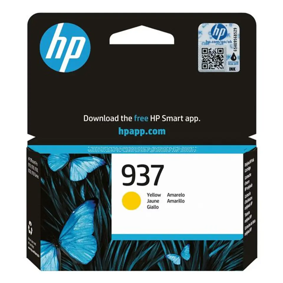 ⁨HP oryginalny ink / tusz 4S6W4NE#CE1, HP 937, yellow, 800s⁩ w sklepie Wasserman.eu