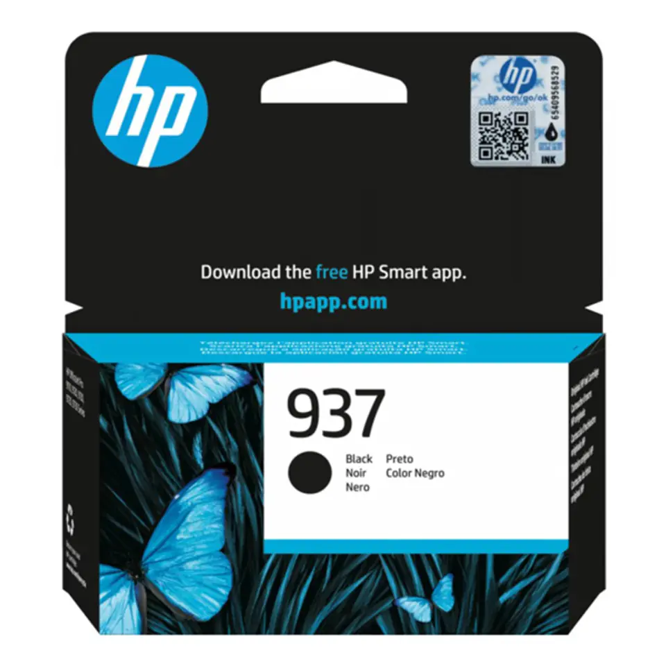 ⁨HP oryginalny ink / tusz 4S6W5NE#CE1, HP 937, black, 1250s⁩ w sklepie Wasserman.eu