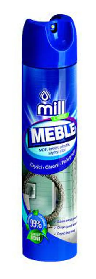 ⁨MILL Preparat do czyszczenia mebli 250ml uniwersalny⁩ w sklepie Wasserman.eu