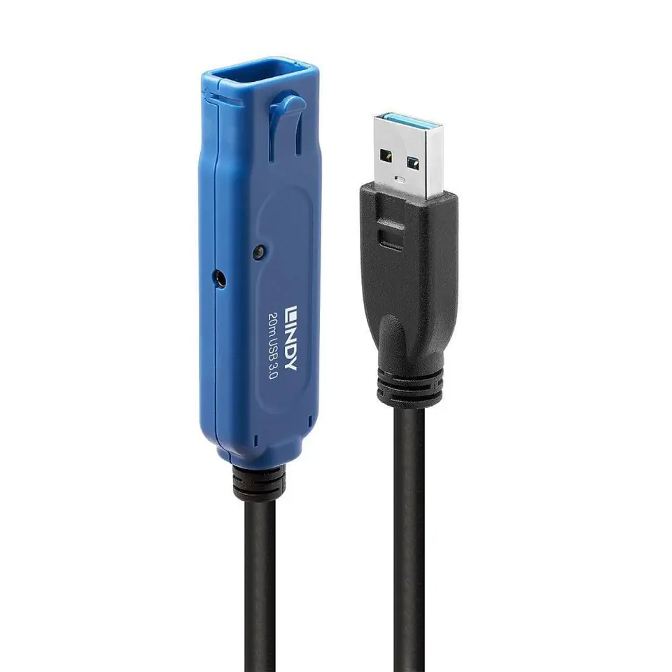 ⁨Lindy 20m USB 3.0 Active Extension⁩ w sklepie Wasserman.eu