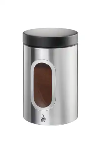 ⁨GEFU 16340 kitchen storage container Coffee container 0.5 L Aluminium, Polypropylene (PP), Stainless steel⁩ at Wasserman.eu