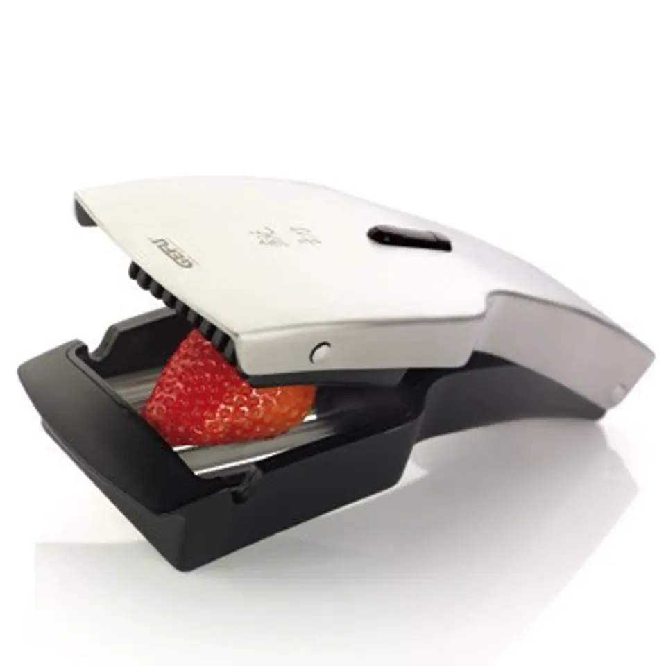 ⁨GEFU Tari slicer Manual Black, White Plastic, Stainless steel⁩ at Wasserman.eu