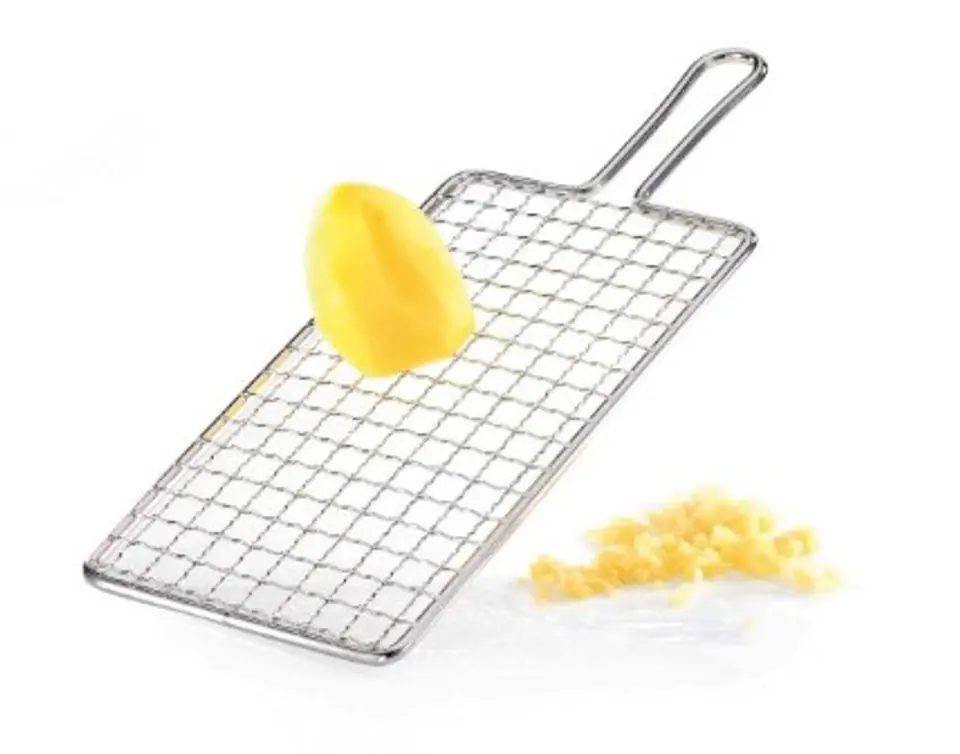 ⁨GEFU RUSTICA Flat grater Stainless steel⁩ at Wasserman.eu