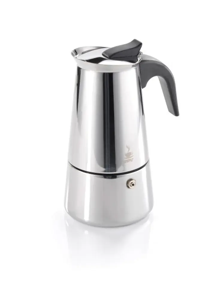 ⁨GEFU 16160 manual coffee maker Moka pot Stainless steel⁩ at Wasserman.eu