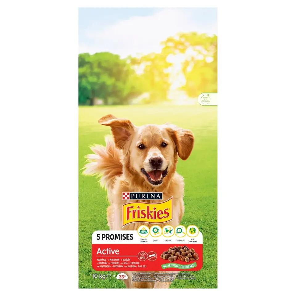 ⁨FRISKIES Active - sucha karma dla psa - 10kg⁩ w sklepie Wasserman.eu