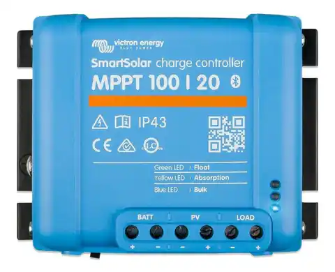 ⁨Victron Energy SmartSolar MPPT 100/20 controller⁩ at Wasserman.eu