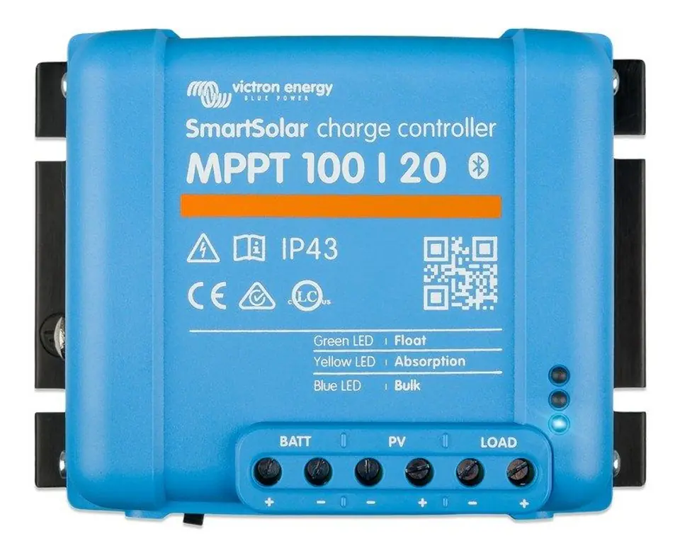 ⁨Regulator Victron Energy SmartSolar MPPT 100/20 (up to 48V) Retail⁩ w sklepie Wasserman.eu