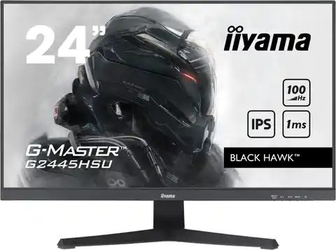 ⁨iiyama G-MASTER computer monitor 61 cm (24") 1920 x 1080 pixels Full HD LED Black⁩ at Wasserman.eu