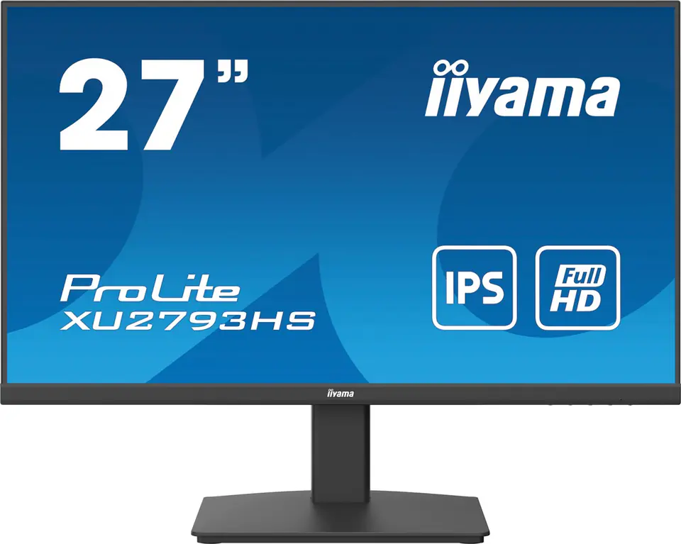 ⁨iiyama ProLite XU2793HS-B6 computer monitor 68.6 cm (27") 1920 x 1080 pixels Full HD LED Black⁩ at Wasserman.eu