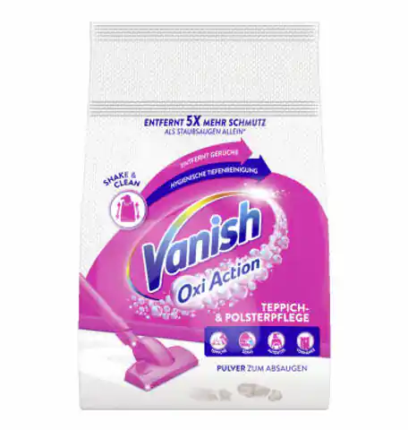 ⁨Vanish Oxi Action 3 in 1 Proszek do Dywanów 820 g⁩ w sklepie Wasserman.eu