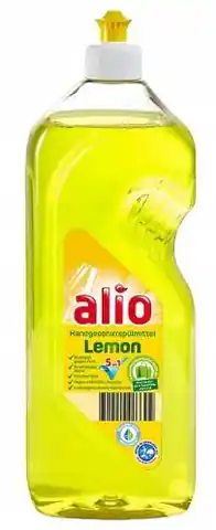 ⁨Alio 5 w 1 Lemon Płyn do Naczyń 1 l⁩ w sklepie Wasserman.eu