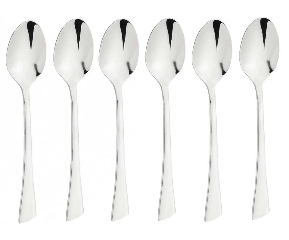 ⁨TEASPOON 6 pcs. KINGHOFF KH-1337 gloss⁩ at Wasserman.eu