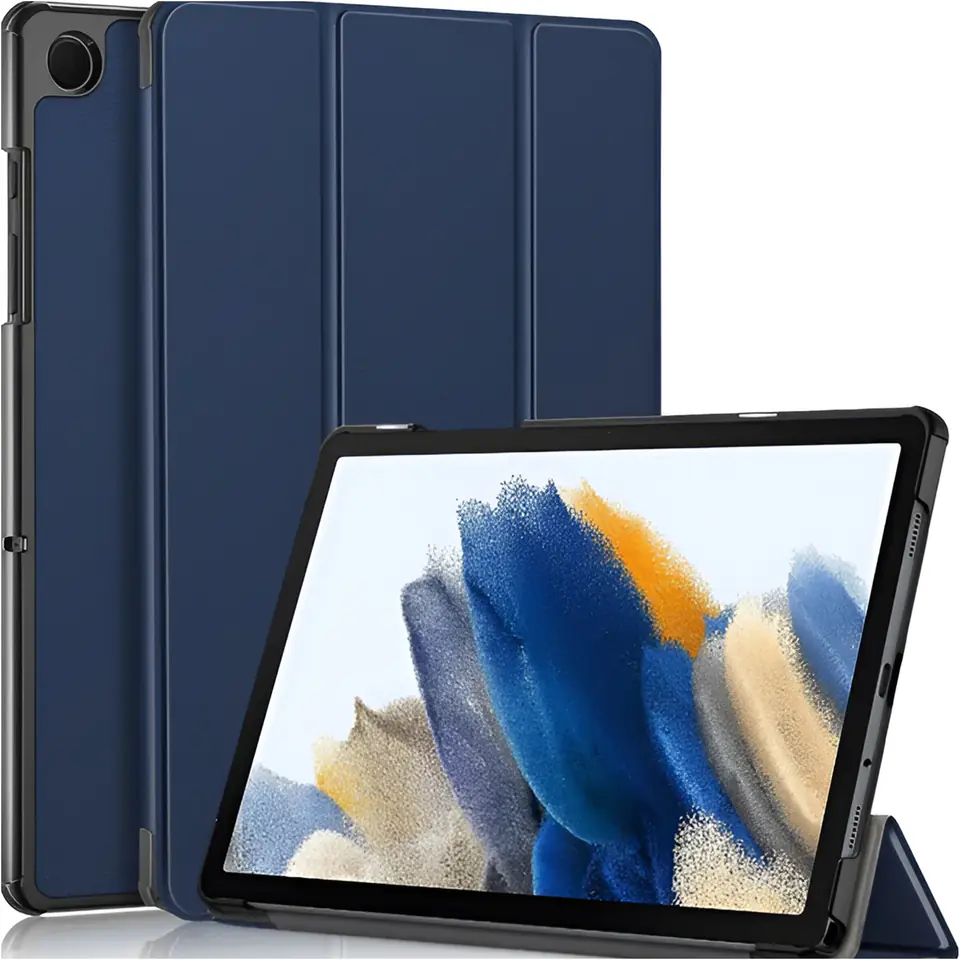⁨Etui do Samsung Galaxy Tab A9+ Plus 2023 11" (X210/X215/X216) obudowa z klapką na tablet Book Cover Case Alogy Granatowe⁩ w sklepie Wasserman.eu