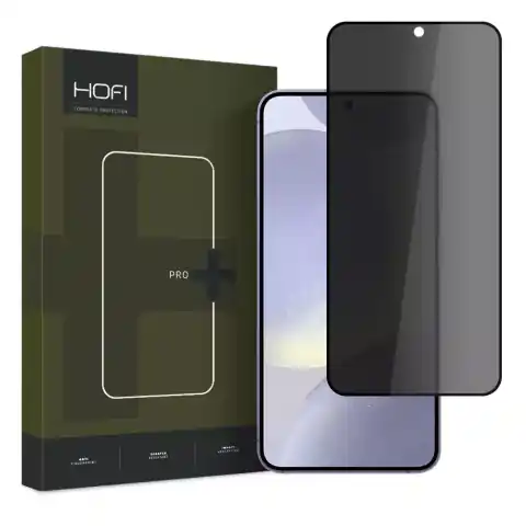 ⁨Szkło prywatyzujące Hofi Anti Spy Glass Pro+ do Samsung Galaxy S24+ Plus Privacy⁩ w sklepie Wasserman.eu